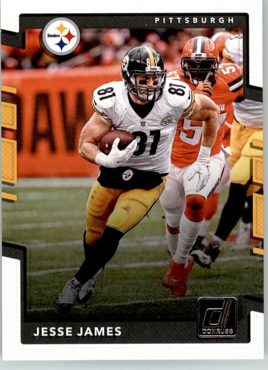 Jesse James - 2017 Donruss - #156 - Football - Football Card Single
