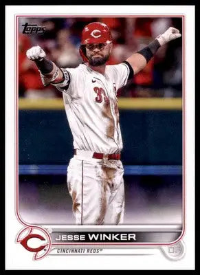 Jesse Winker 2022 Topps #81 Cincinnati Reds - Baseball Card Single