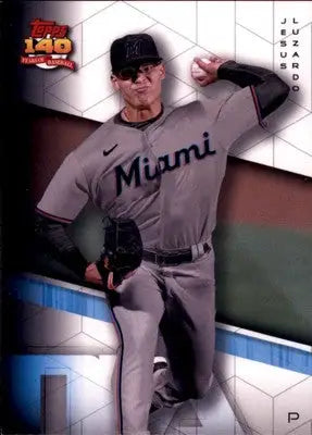 Jesus Luzardo 2021 Topps Archives #289 Miami Marlins - Baseball Card Single