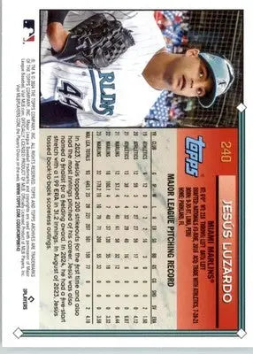 Jesús Luzardo - 2024 Topps Archives - #240 - Baseball - Baseball Card Single