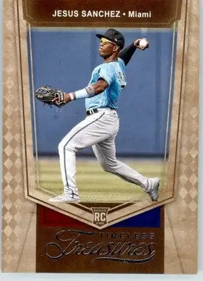Jesus Sanchez - 2021 Panini Chronicles - #4 - Timeless Treasures Baseball - Baseball Card Single