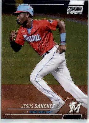 Jesus Sanchez - 2022 Stadium Club Chrome - #12 - Baseball - Baseball Card Single