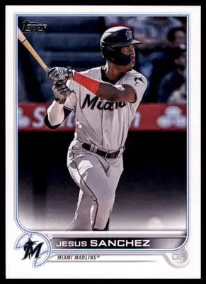 Jesus Sanchez 2022 Topps Update #US197 Miami Marlins - Baseball Card Single