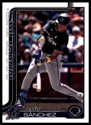 Jesús Sánchez 2025 Topps #157 Miami Marlins - Baseball Card Single