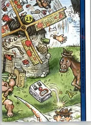 Jet Stream Jonathan - 2022 Topps Garbage Pail Kids: Book Worms - #16a - Non-Sports Card Single