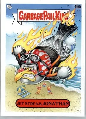 Jet Stream Jonathan - 2022 Topps Garbage Pail Kids: Book Worms - #16a - Non-Sports Card Single