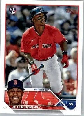 Jeter Downs - 2023 Topps - #165 - RC Baseball - Baseball Card Single