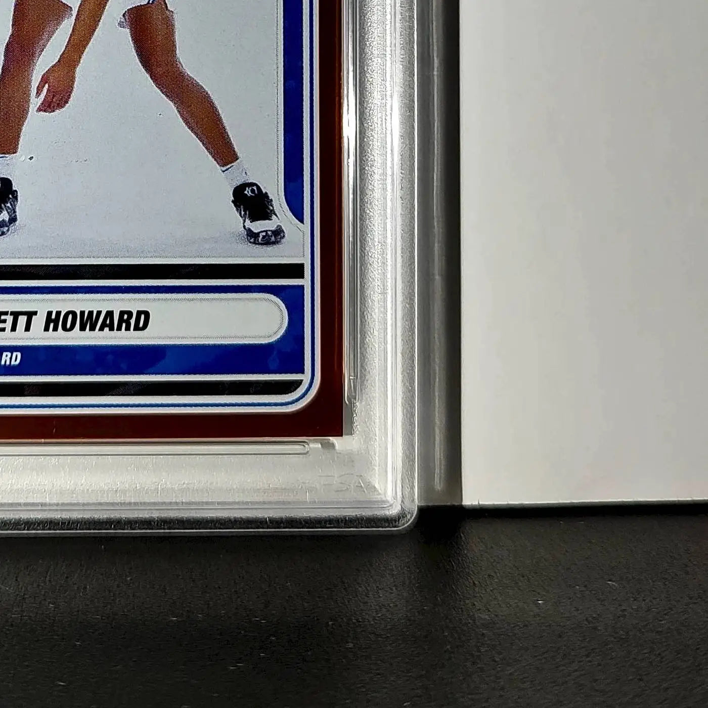 Jett Howard 2023-24 Sticker 005/050 Orange Foil 80 PSA 7 NM - Other