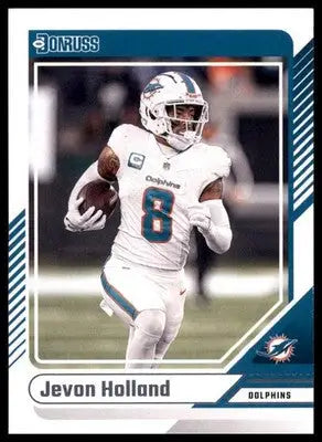 Jevon Holland 2024 Donruss #208 Miami Dolphins Football Card NFL Sports - Football Card Single