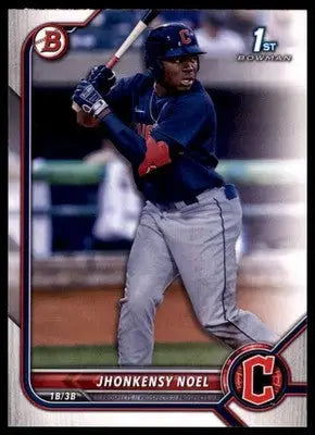 Jhonkensy Noel 2022 Bowman Prospects #BP-2 Cleveland Guardians - Baseball Card Single