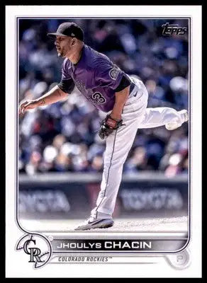 Jhoulys Chacin 2022 Topps Update #US40 Colorado Rockies - Baseball Card Single