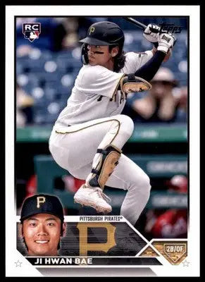 Ji Hwan Bae Rookie 2023 Topps #491 Pittsburgh Pirates - Baseball Card Single