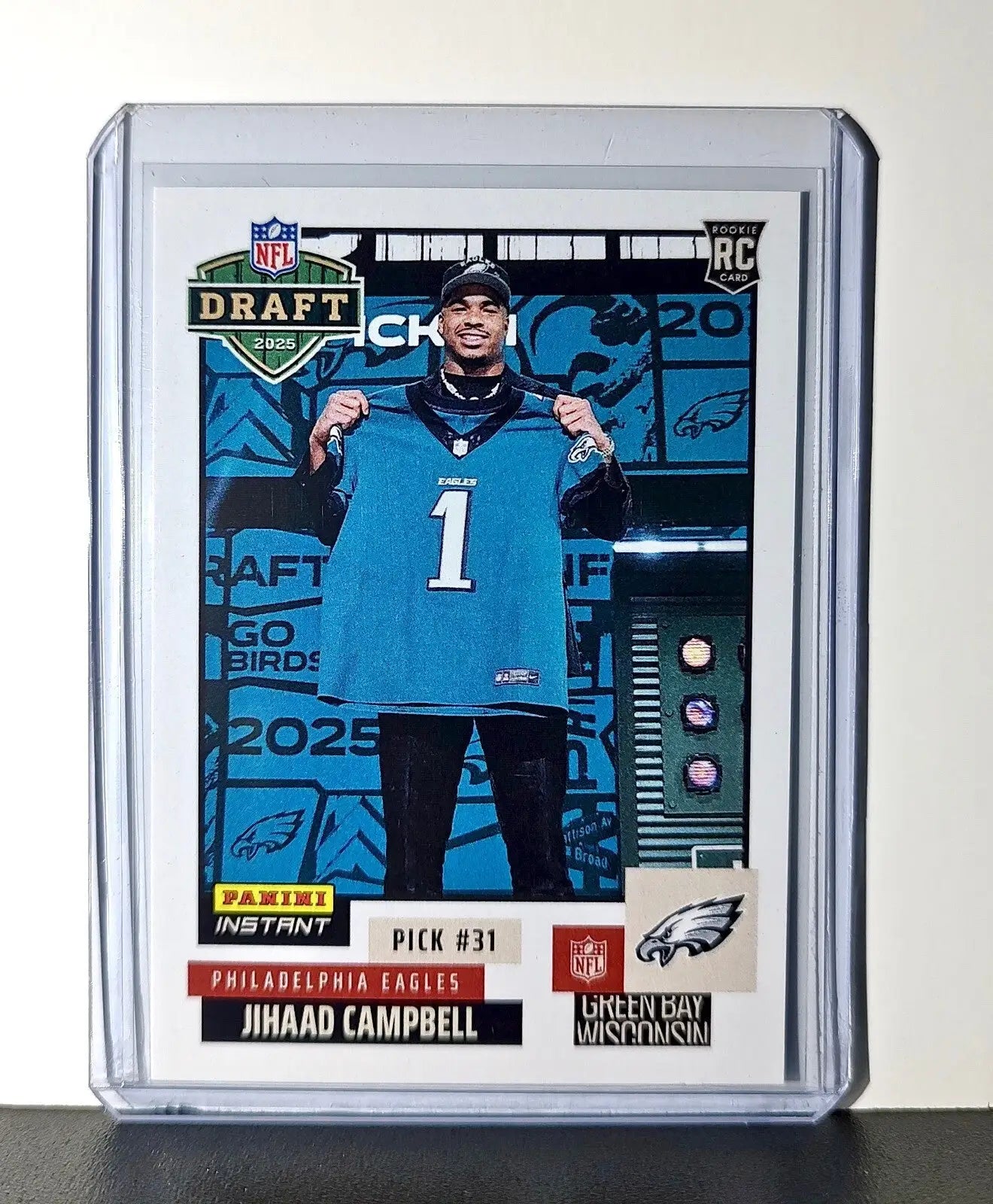 Jihaad Campbell Rookie 2025 NFL Draft #13 Football Philadelphia Eagles 1 of 855