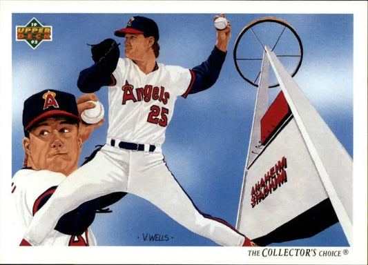 Jim Abbott 1992 Upper Deck MLB #86 Team Checklist Card California Angels - Baseball Card Single