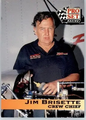 Jim Brissette - 1992 Pro Set NHRA - #193 - Racing - Racing Card Single