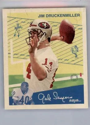Jim Druckenmiller - 1997 Fleer Goudey II - #59 - RC Football - Football Card Single