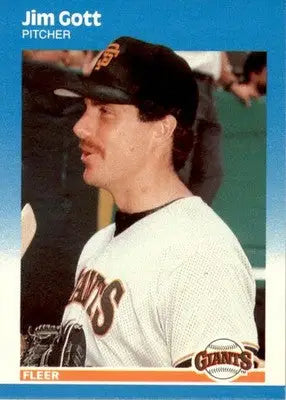Jim Gott - 1987 Fleer Update - #U-35 - Baseball - Baseball Card Single