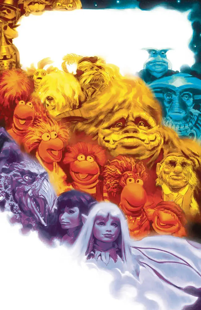 Fantasy character collage from Jim Henson Presents by Shannon Watters for Mercado