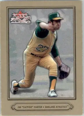 Jim Hunter - 2002 Fleer Fall Classic - #27a - Baseball - Baseball Card Single