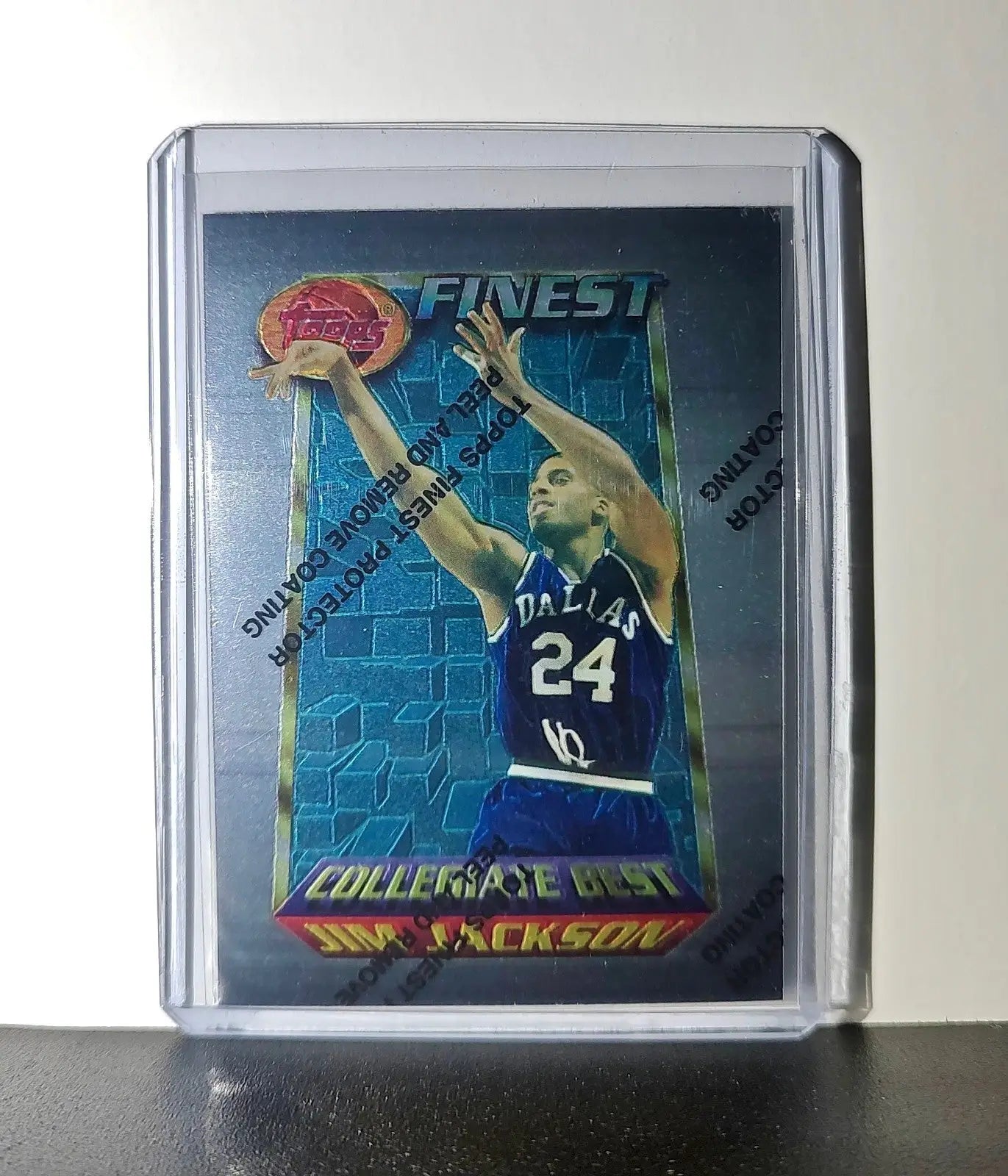Jim Jackson 1994-95 Topps Finest #253 Collegiate Best