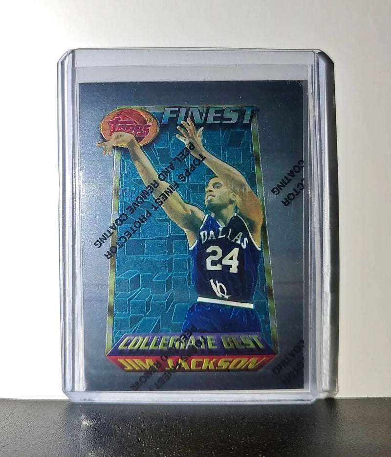Jim Jackson 1994-95 Topps Finest #253 Collegiate Best