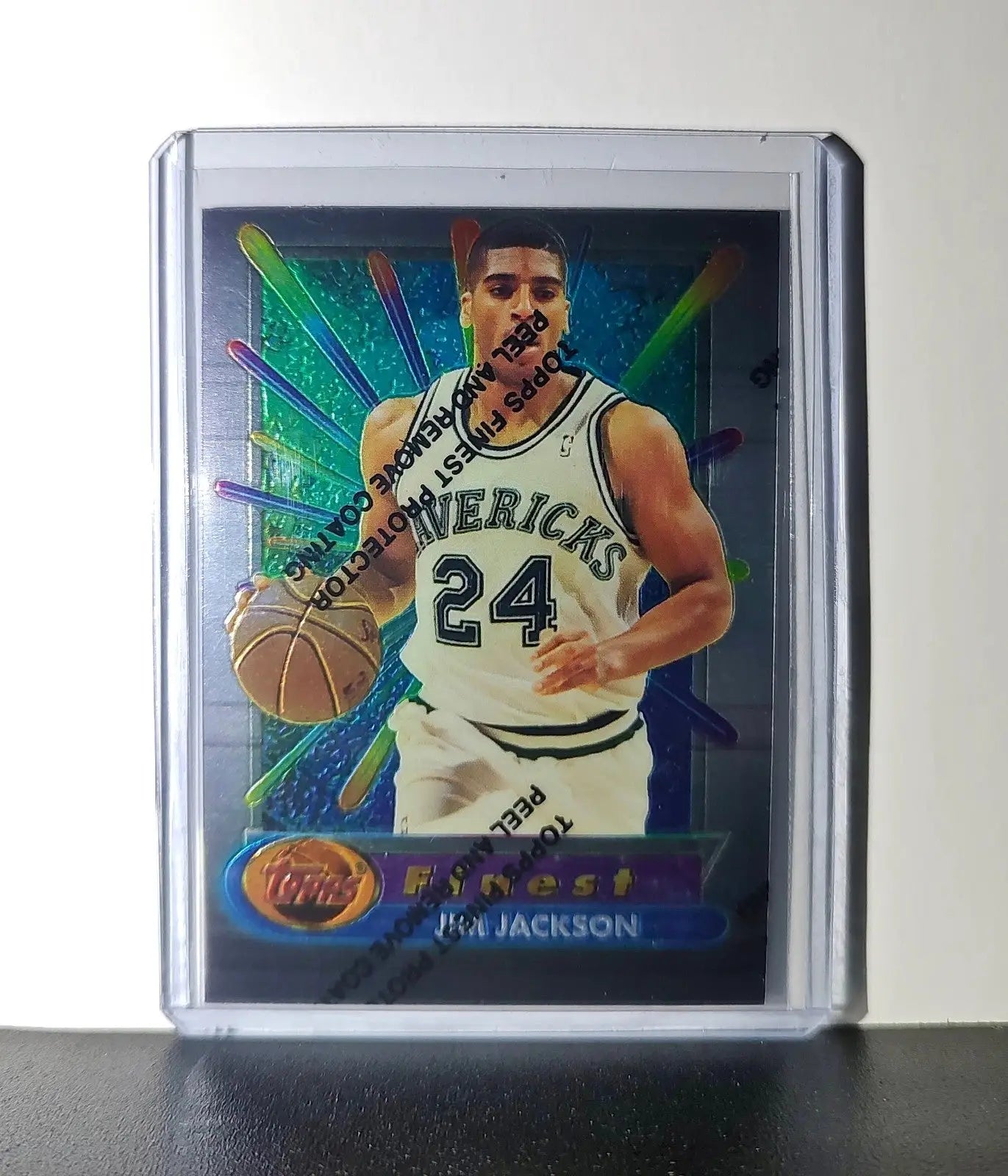 Jim Jackson 1994-95 Topps Finest #265 Basketball Card - Basketball Card Single