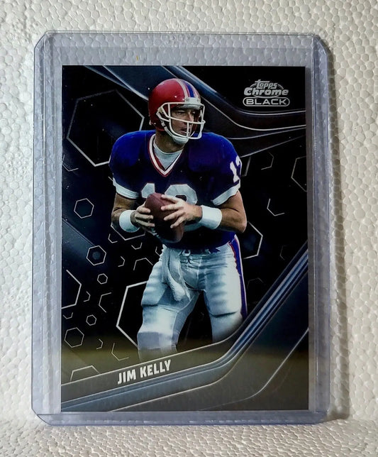 Jim Kelly 2023 Topps Chrome Black NFL #105 Composite Football Card Buffalo Bills - Football Card Single