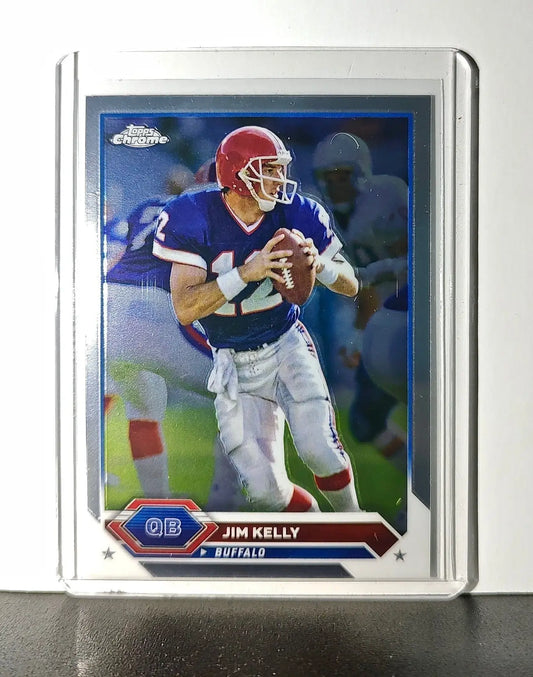 Jim Kelly 2023 Topps Chrome NFL #46 Card Buffalo Bills - Football Card Single