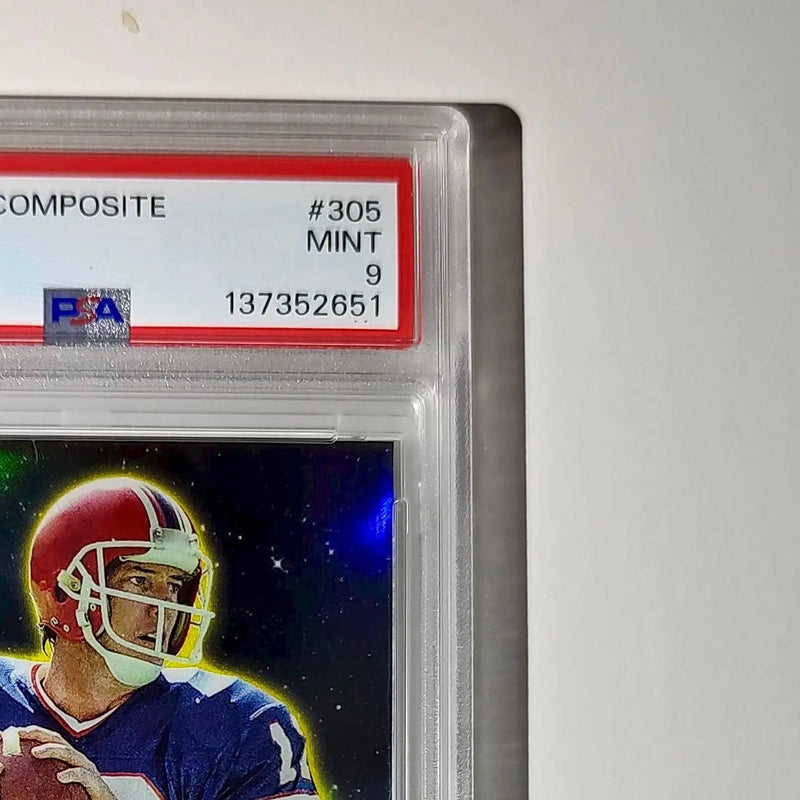 Jim Kelly 2023 Topps Midnight Morning Parallel 057/125 #305 PSA 9 Mint