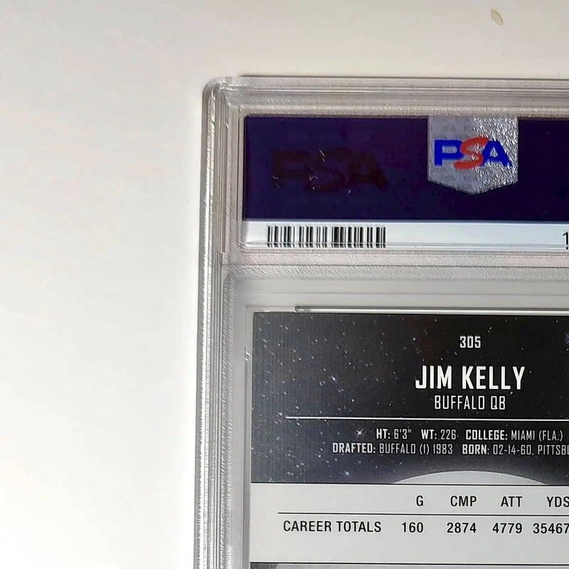 Jim Kelly 2023 Topps Midnight Morning Parallel 057/125 #305 PSA 9 Mint