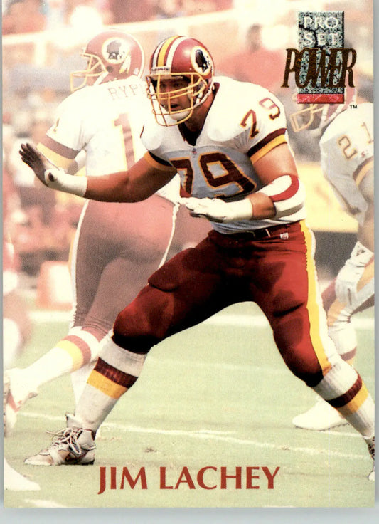 Jim Lachey - 1992 Pro Set Power - #179 - Football - Football Card Single