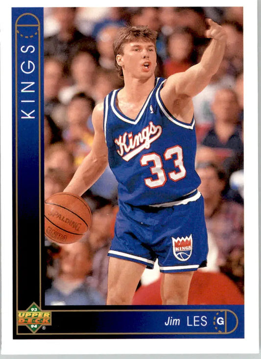 Jim Les - 1993-94 Upper Deck - #112 - Basketball - Basketball Card Single