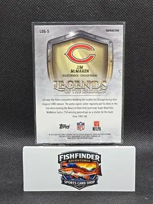 Jim Mcmahon 2025 Topps Chrome #LOG-5 Legends Of The Gridiron Refractor - Football Card Single