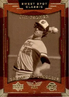 Jim Palmer - 2004 Upper Deck Sweet Spot Classic - #40 - Baseball - Baseball Card Single