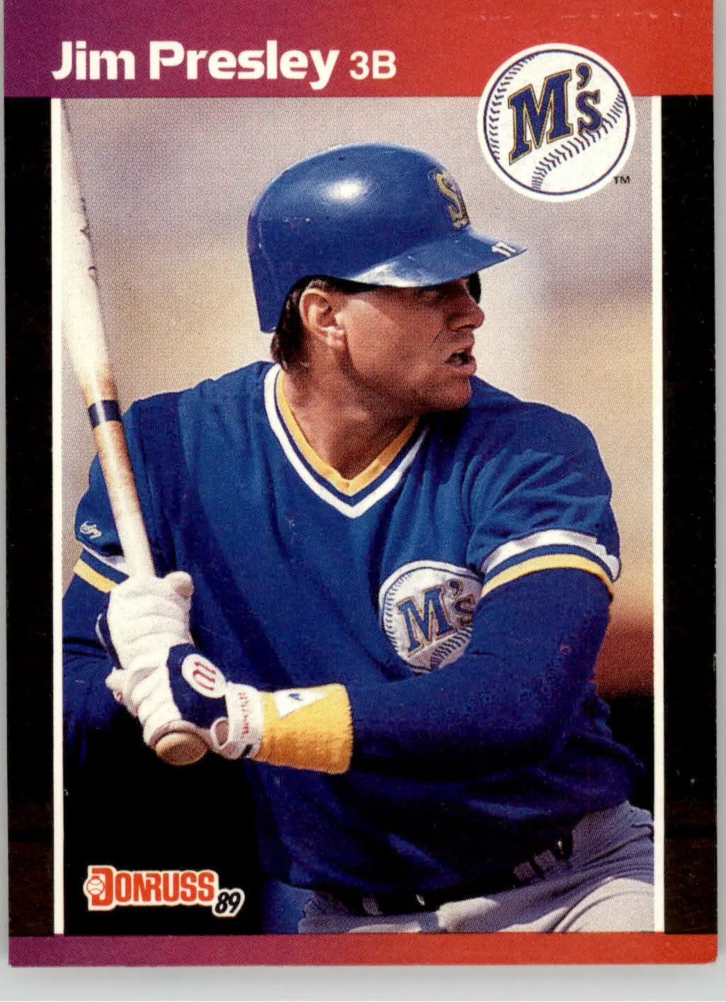 Jim Presley - 1989 Donruss - #379 - Baseball - Baseball Card Single