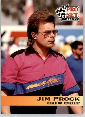 Jim Prock - 1992 Pro Set NHRA - #156 - Racing - Racing Card Single