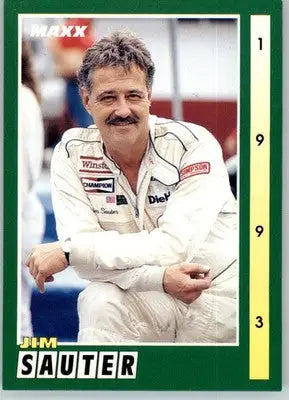 Jim Sauter - 1993 Maxx - #95 - Racing - Racing Card Single
