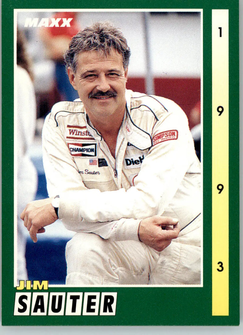 Jim Sauter - 1993 Maxx - #95 - Racing - Racing Card Single