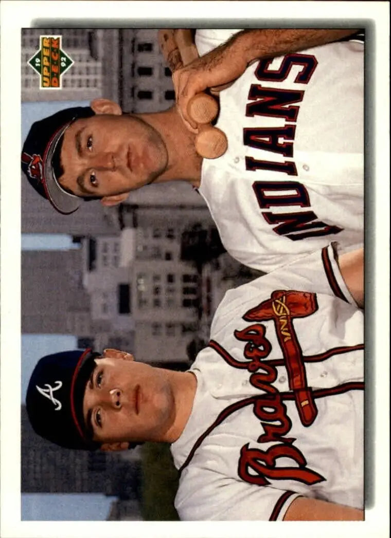 Jim Thome / Ryan Klesko 1992 Upper Deck MLB Upper Deck Checklist #1 Card Braves