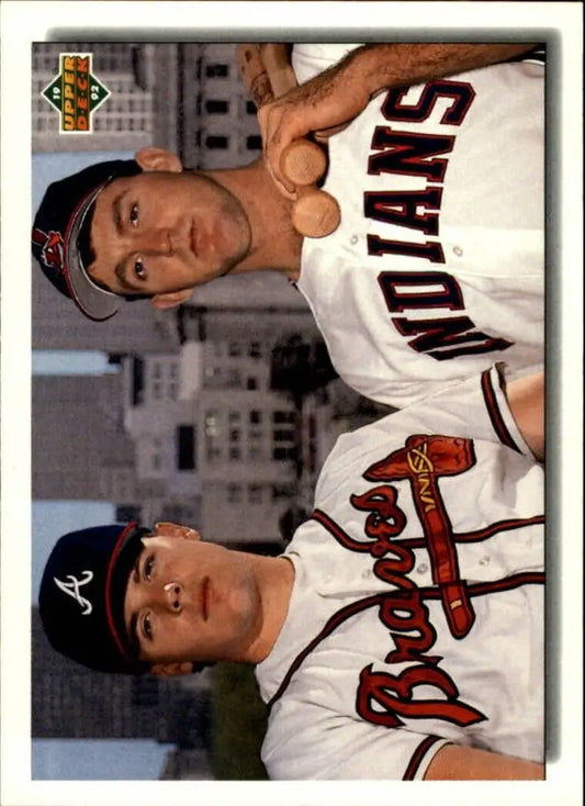 Jim Thome / Ryan Klesko 1992 Upper Deck MLB Upper Deck Checklist #1 Card Braves - Baseball Card Single