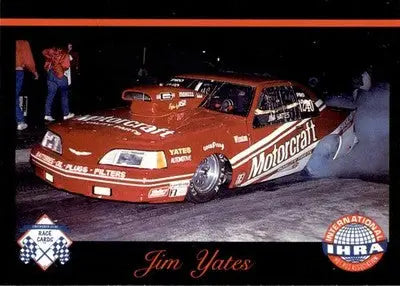 Jim Yates - 1989 Checkered Flag IHRA - #30 - Racing - Racing Card Single