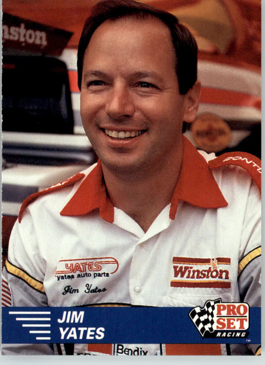 Jim Yates - 1991 Pro Set NHRA - #48 - Racing - Racing Card Single
