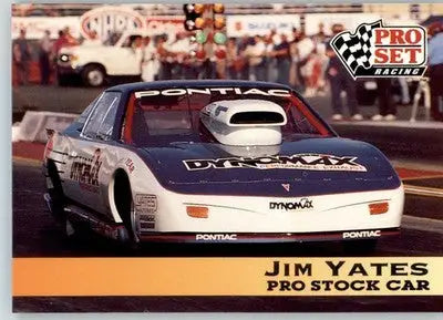 Jim Yates - 1992 Pro Set NHRA - #143 - Racing - Racing Card Single
