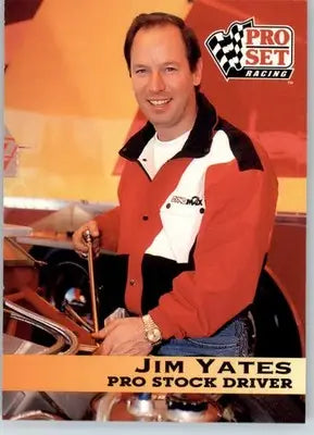 Jim Yates - 1992 Pro Set NHRA - #71 - Racing - Racing Card Single