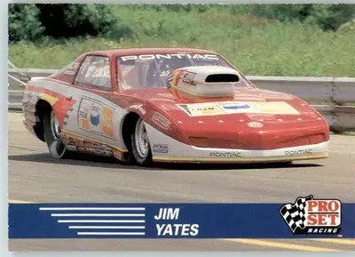 Jim Yates’ Car - 1991 Pro Set NHRA - #96 - Racing - Racing Card Single