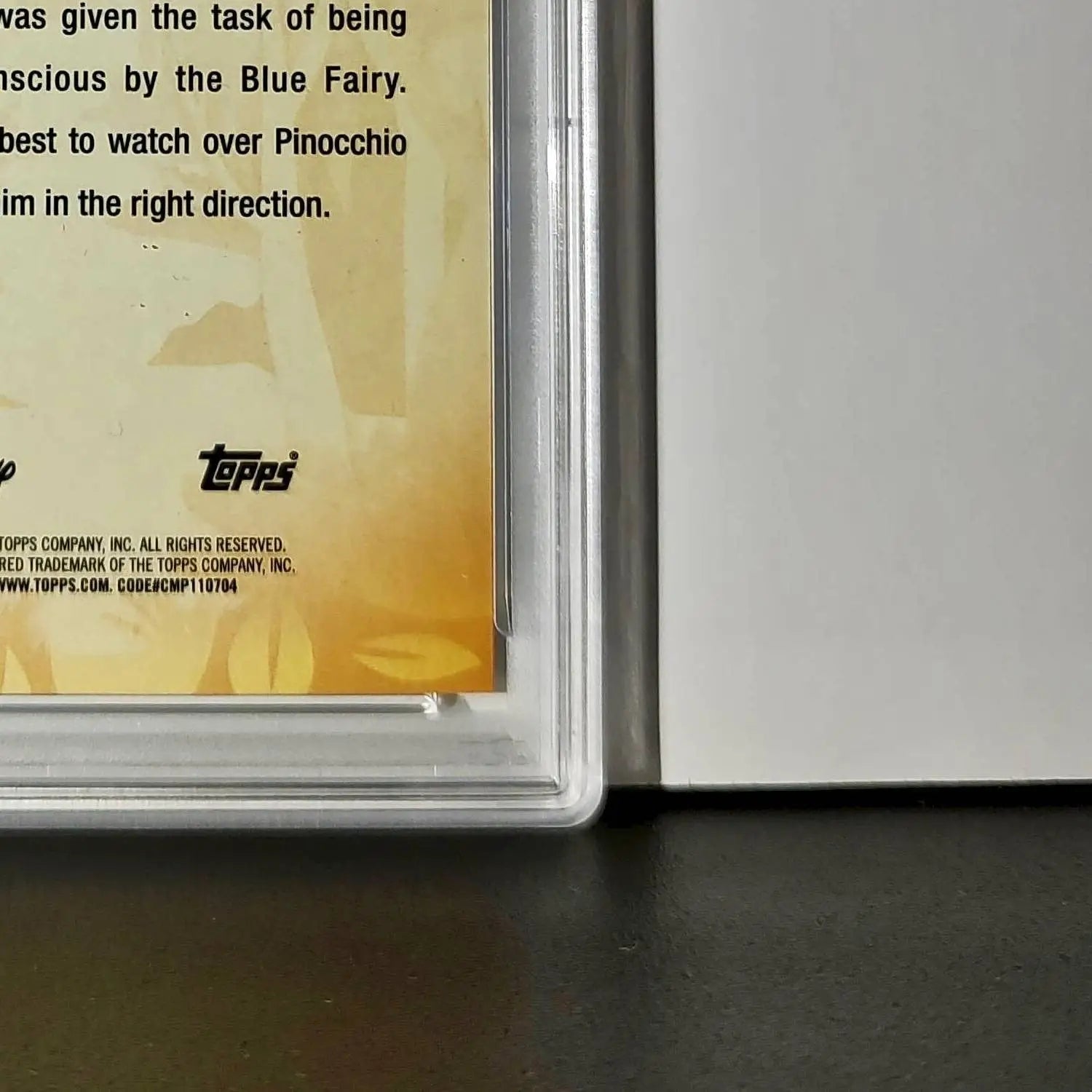 Jiminy Cricket 2025 Topps Disney #FF-2 Furry Friends Card Pinocchio PSA 9 - Non-Sports Card Single