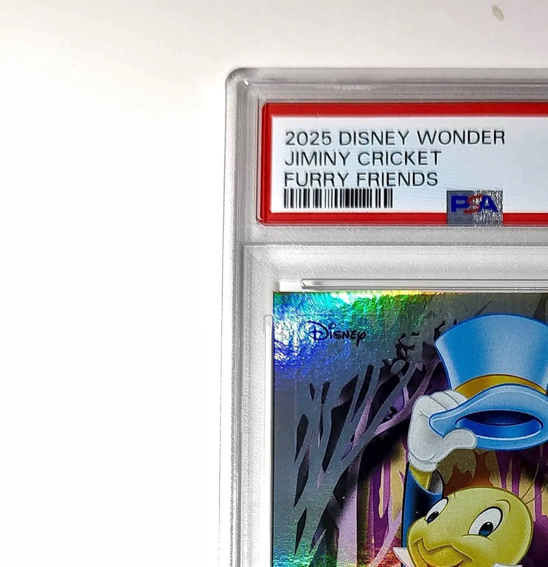 Jiminy Cricket 2025 Topps Disney #FF-2 Furry Friends Card Pinocchio PSA 9 - Non-Sports Card Single