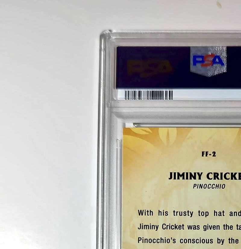 Jiminy Cricket 2025 Topps Disney #FF-2 Furry Friends Card Pinocchio PSA 9 - Non-Sports Card Single
