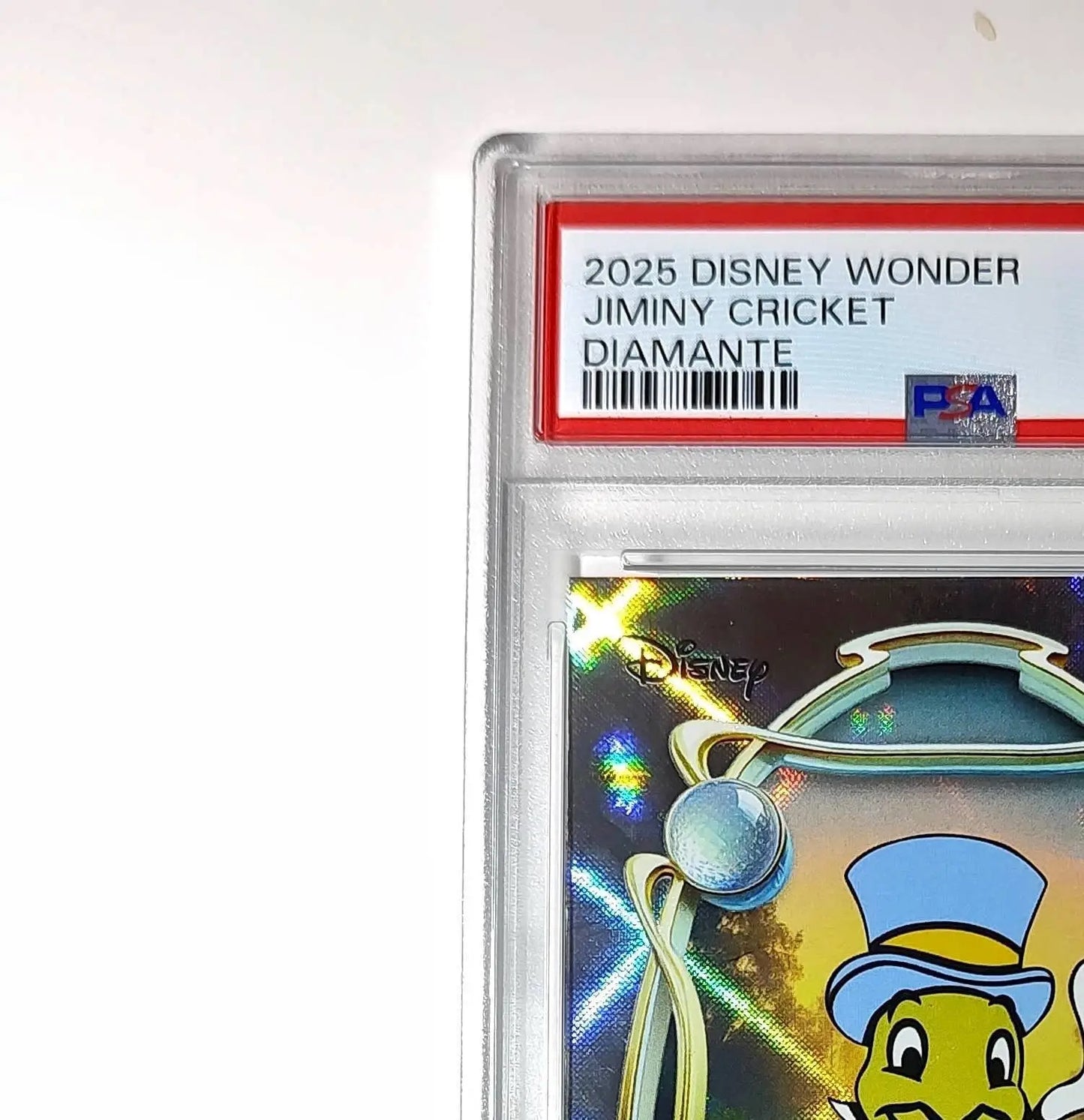 Jiminy Cricket 2025 Topps Disney Wonder #10 Winter Variant Card Pinocchio PSA 9 - Non-Sports Card Single