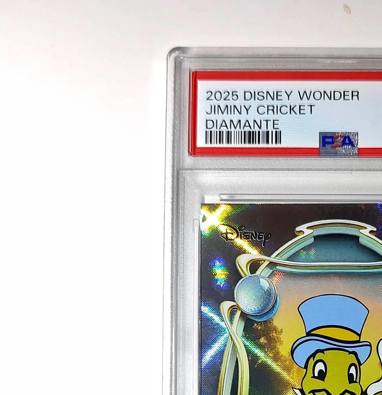 Jiminy Cricket 2025 Topps Disney Wonder #10 Winter Variant Card Pinocchio PSA 9 - Non-Sports Card Single